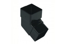 Floplast Rainwater RBS2B 65mm Square 112D Offset Bend Black