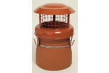 JD Burford MAD46 MAD High Chimney Birdguard Terracotta