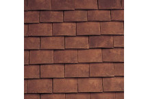 Sandtoft 2453240196 Clay Goxhill Plain Tile Dark Red