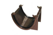 Floplast Hi-Cap RUH1BR Union Bracket Brown