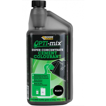 Sika 486213 Opti-Mix Cement Colourant 1ltr Black (12)