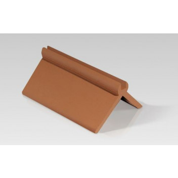 Red Bank Clay 311 Slot Roll Top Ridge 125D 450mm Red