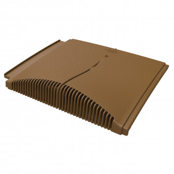 Manthorpe GTV-IP-BR Interlocking Plain Tile Vent Brown