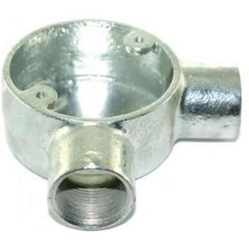 Metpro MB10G Angle Malleable Conduit Box 25mm (10)