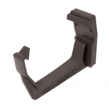 Floplast Squareline RKS1A 114mm Fascia Bracket Anthracite Grey