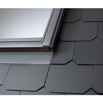 Velux EBL FK04 0021B Flashing to 8mm Twin Slate