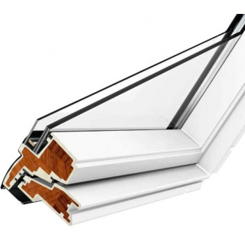 Velux GPU SK06 0066 Top Hung Manual Triple Glazed 66 Pane White MF