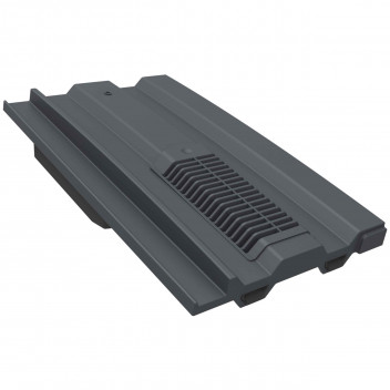 Manthorpe GTV-MC-GR Mini Castellated Tile Vent Slate Grey