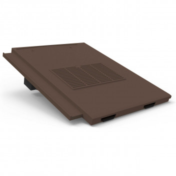 Manthorpe GTV-TE-BR Thin Leading Edge Tile Vent Brown