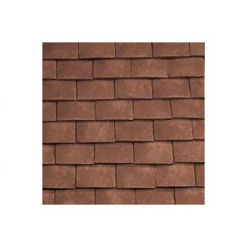 Sandtoft 2453905095 Clay Half Round Handmade Ridge Autumn Brown