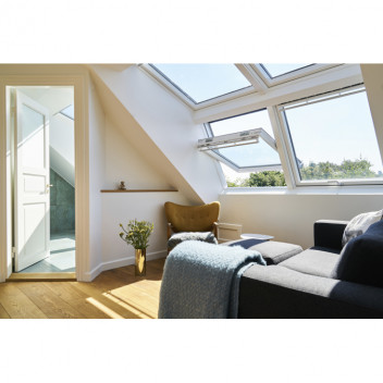 Velux GGU Centre Pivot Polyurethane Roof Window - CK02