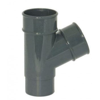 Floplast Rainwater RY1A 68mm Round 67D Branch Anthracite