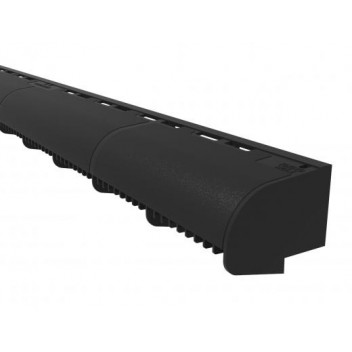 Manthorpe G2500N Over Fascia Vent 1m Black