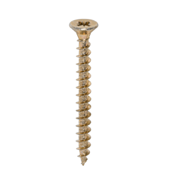 TIMco 50050SOLOC Solo Woodscrew CSK PZ2 No.10 x 2in ZYP (200)