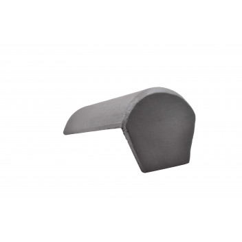 Sandtoft 2452835302 Concrete Half Round Ridge Block End Antique 2