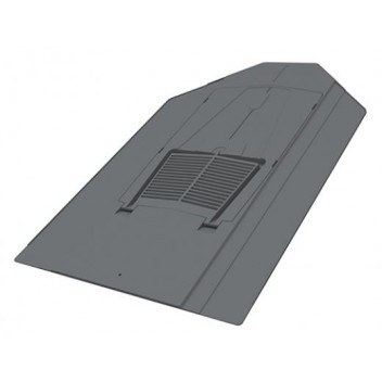 Manthorpe GILSV25-20-GR Small Format In-Line Slate Vent Grey