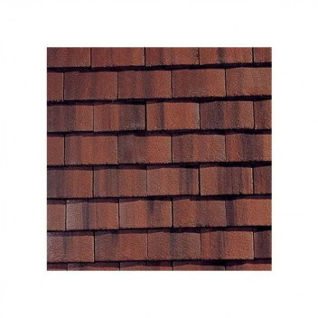 Sandtoft 2452835035 Duracoat Half Round Ridge Natural Red