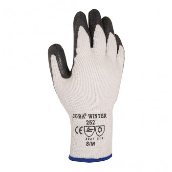 JUBA 658131100  Winter Builders Grip Gloves Size 10 Black/White