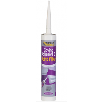 Sika 486008 Coving Adhesive & Joint Filler Cartridge C3 White (12)