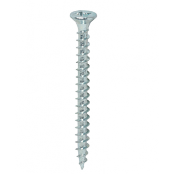 TIMco 35040SOLOZ Solo Woodscrew CSK PZ2 No.6 x 1 1/2in BZP (200)