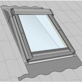 Velux EAW SK06 6000 Insulated Timber Kerb with Flashing for 120mm