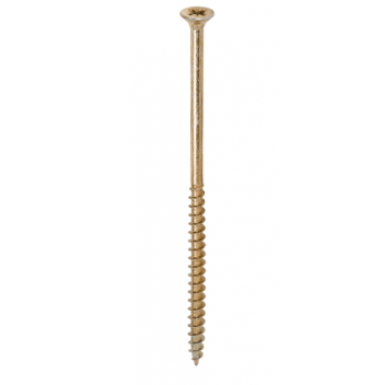 TIMco 60130SOLOC Solo Woodscrew CSK PZ3 No.12 x 5 1/8in ZYP (100)