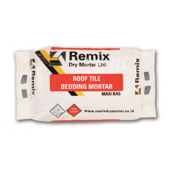 Remix 2123 Rooftile Bedding Mortar 20kg Black