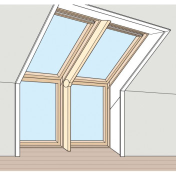 Velux EBY W10 3100 Flashing Support Trimmer Pine