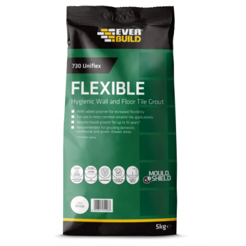 Sika 486465 730 Universal Flexible Grout Grey 5kg Grey