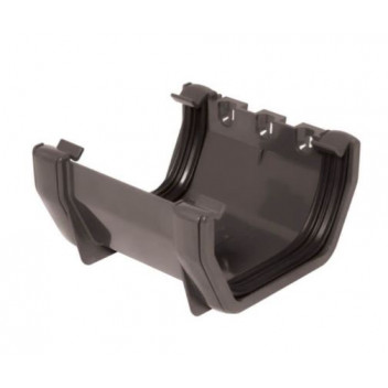 Floplast Squareline RUS1A 114mm Union Bracket Anthracite Grey