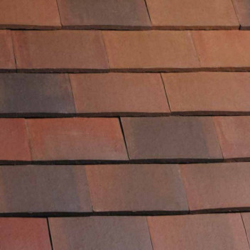 Marley Acme Double Camber Plain Tile & Half Smooth Brindle