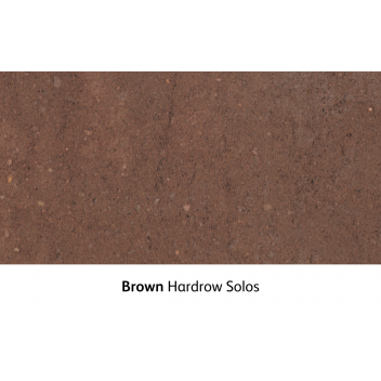 Forticrete Hardrow Slate Solo 330 x 305mm Eave Brown