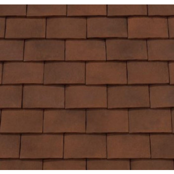 Sandtoft 2453250790 Clay Barrow Plain Eaves Tile Bay Brown