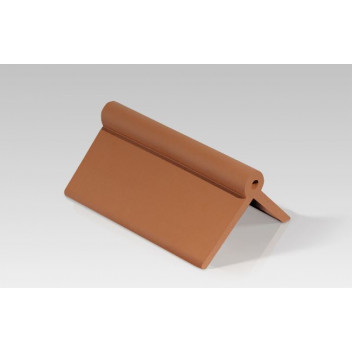 Red Bank Roll Top 90° Ridge Tile - Red