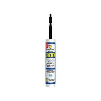 C-Tec CT1 Sealant & Adhesive 290ml Black