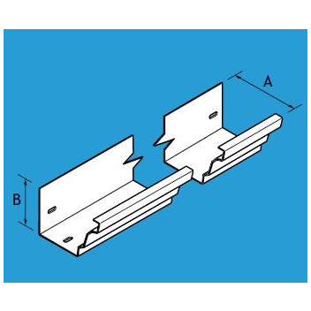 Alumasc GXM2/3MA Mould 140x100mm Gutter 3m Mill Finish