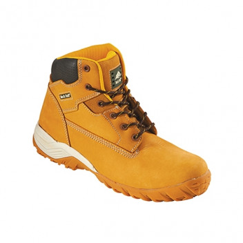 ROCKFALL 659152080 Flint Safety Boots Size 8 Honey