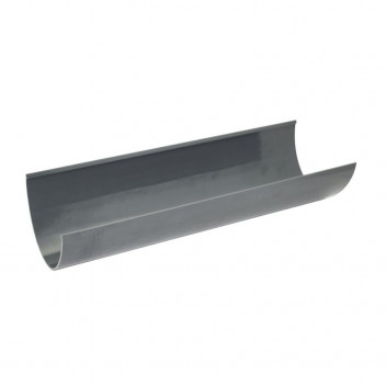 Floplast Hi-Cap RGH4A Gutter 4m Anthracite