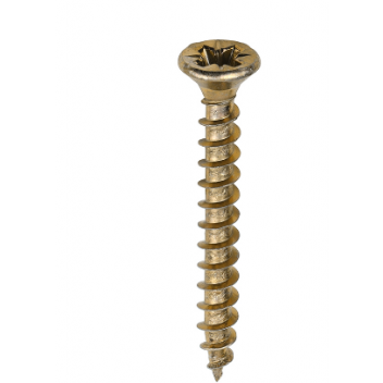 TIMco 35030SOLOC Solo Woodscrew CSK PZ2 No.6 x 1 1/4in ZYP (200)