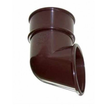 Floplast Rainwater RB3BR 68mm Round Shoe Brown