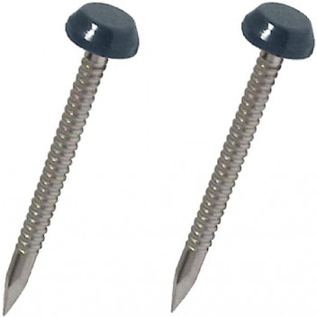 Fasten-It 40mm Plastic Top Pins GR5 Slate Grey (250)