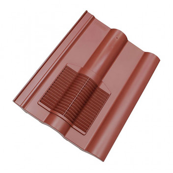 Klober KG9857 In Line Double Roman Tile Vent 0116 Antique Red