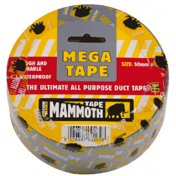 Sika 483330 Mega All Purpose Tape 50mm x 50m White (24)