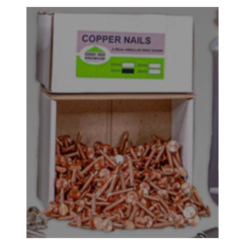 Copper ring shank on sale nails