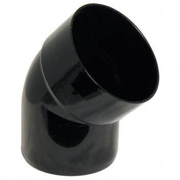 Floplast Rainwater RB2B 68mm Round 112D Offset Bend Black