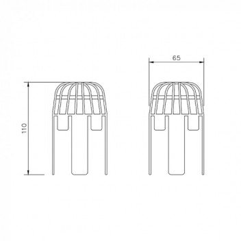 Floplast Rainwater OG1 Balloon Outlet Guard