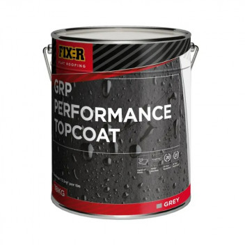 FIX-R FXR018GT GRP Roof Topcoat 18kg Grey