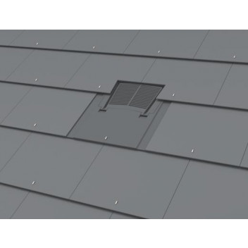 Manthorpe GILSV25-20-GR Small Format In-Line Slate Vent Grey