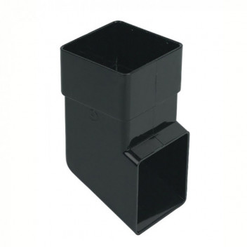 Floplast Rainwater RBS3B 65mm Square Shoe Black