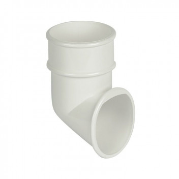 Floplast Rainwater RB3W 68mm Round Shoe White